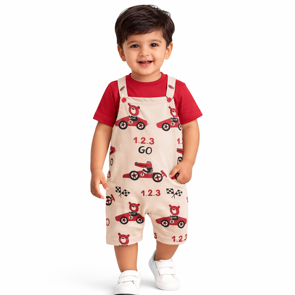 2 Pcs Boys Romper Impotant Fabric (JB-EB243)