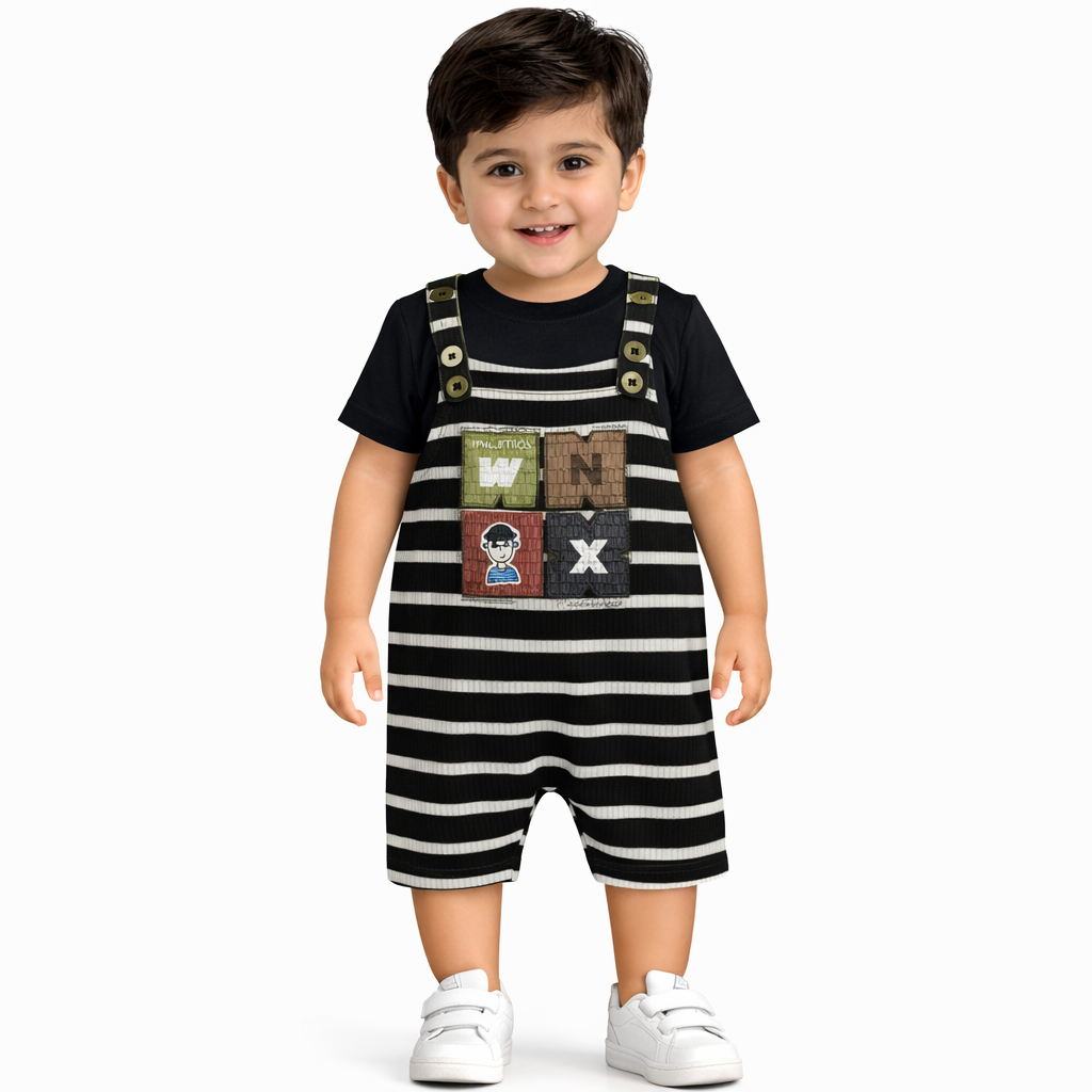 2 Pcs Boys Romper Impotant Fabric (JB-EB239)