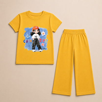 Girls Half Sleeve Suit (JB.01)
