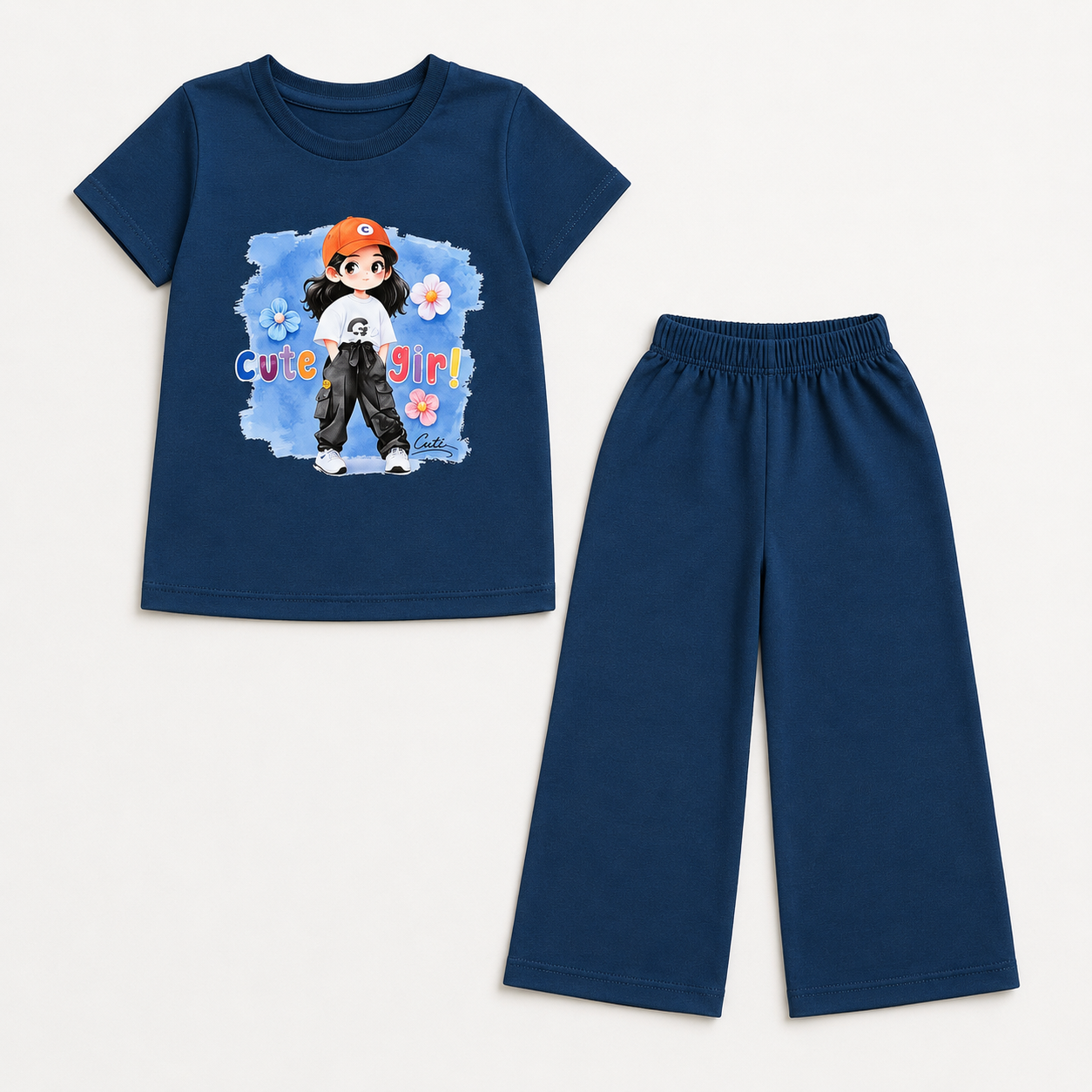 Girls Half Sleeve Suit (JB.01)