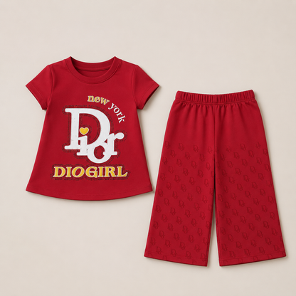 Girls Half Sleeve Suit (JB.03)