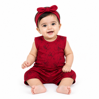 Infant Girl Sando Suit (EG-132)