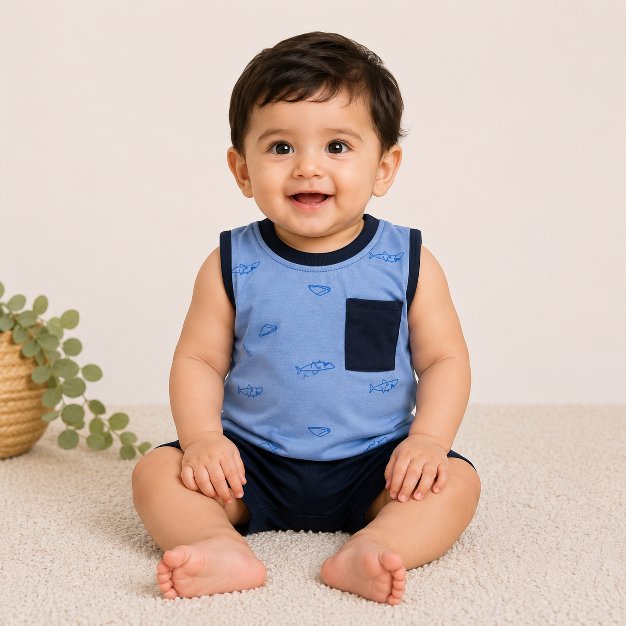 Boys Sando T-Shirt (EB-269)