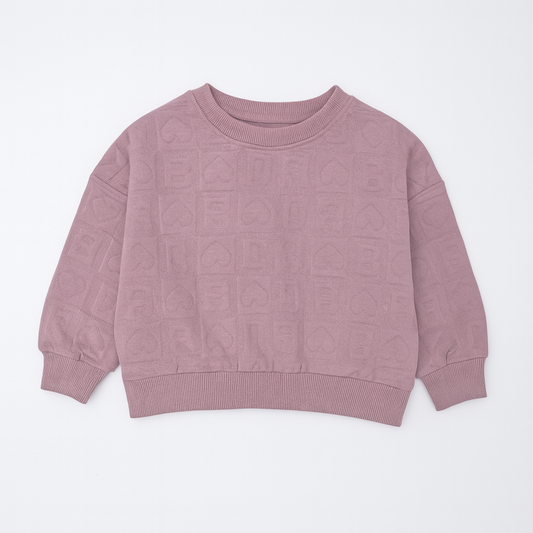 Girls Drop Shoulder T-Shirt (0001)