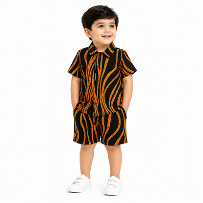 Royal Blue Summer Co-ord Set