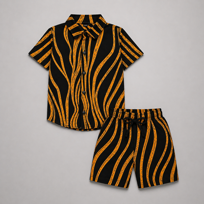 Royal Blue Summer Co-ord Set