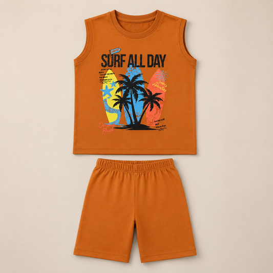 Kids Beach Theme Co-Ord Set (EB-281)