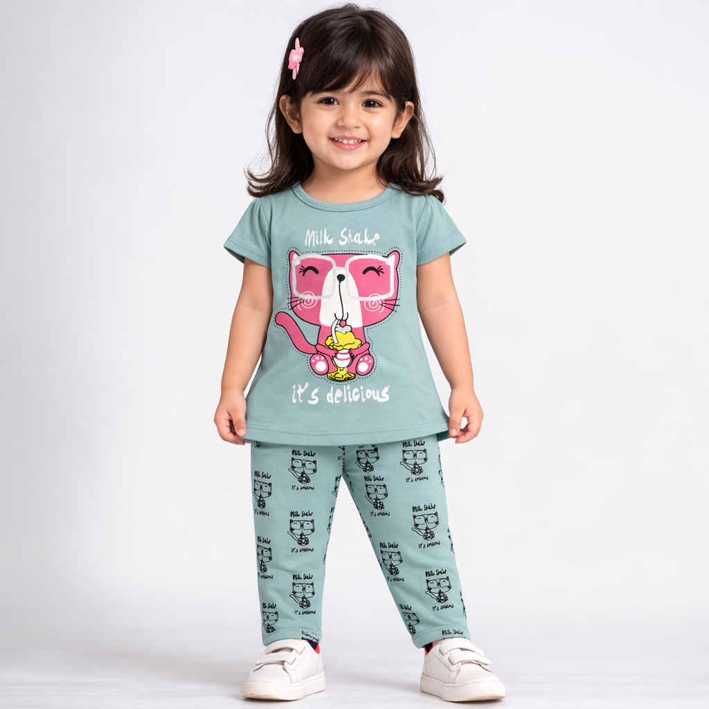 Girls Half Sleeve (JB-5107)