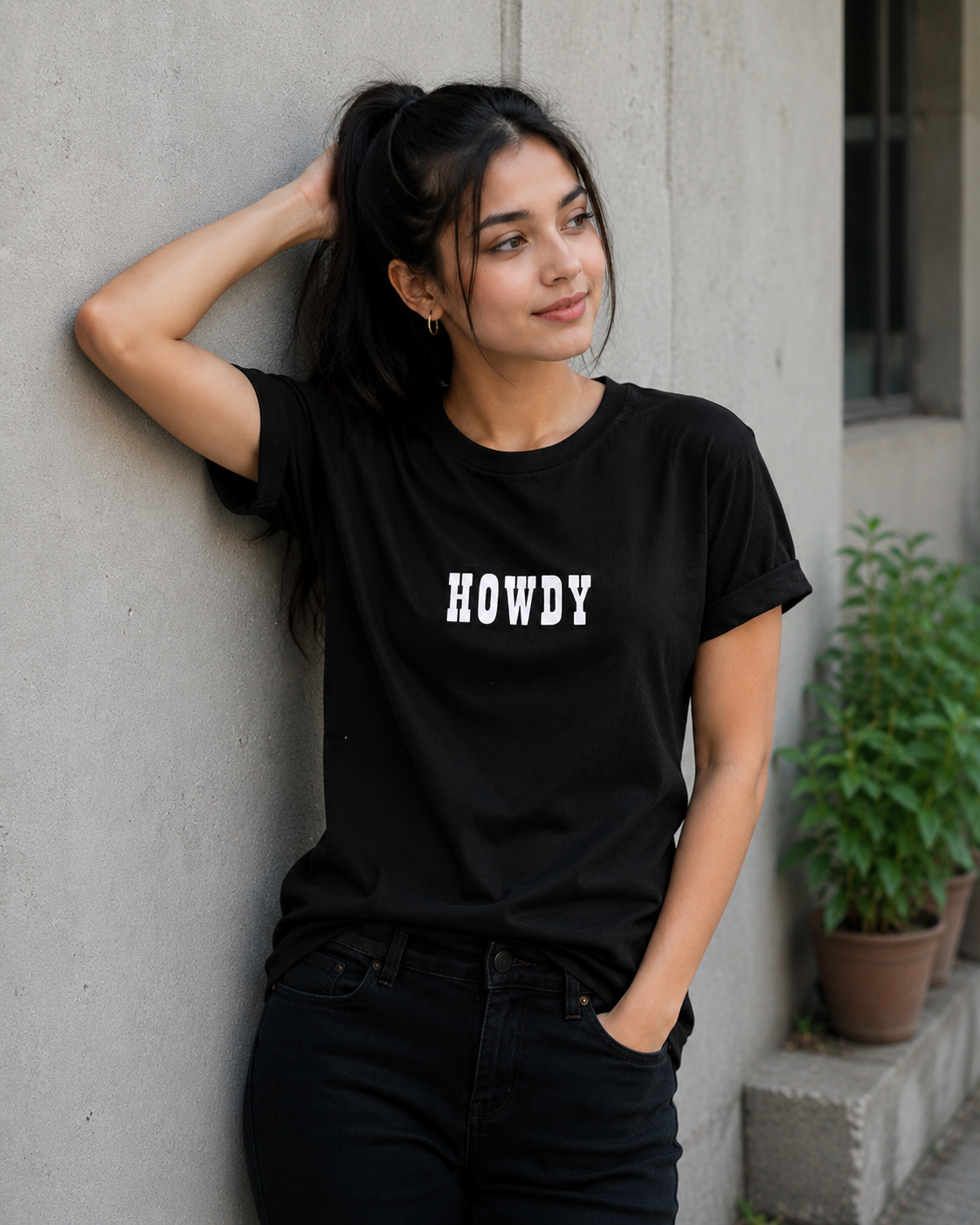 Stylish Girls Round Neck T-Shirts Pack of 4 – Everyday Wear
