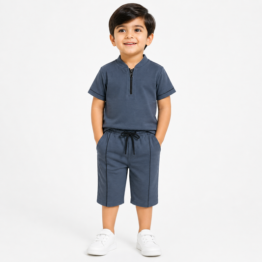 Boys Half Sleeve Suit (0109)