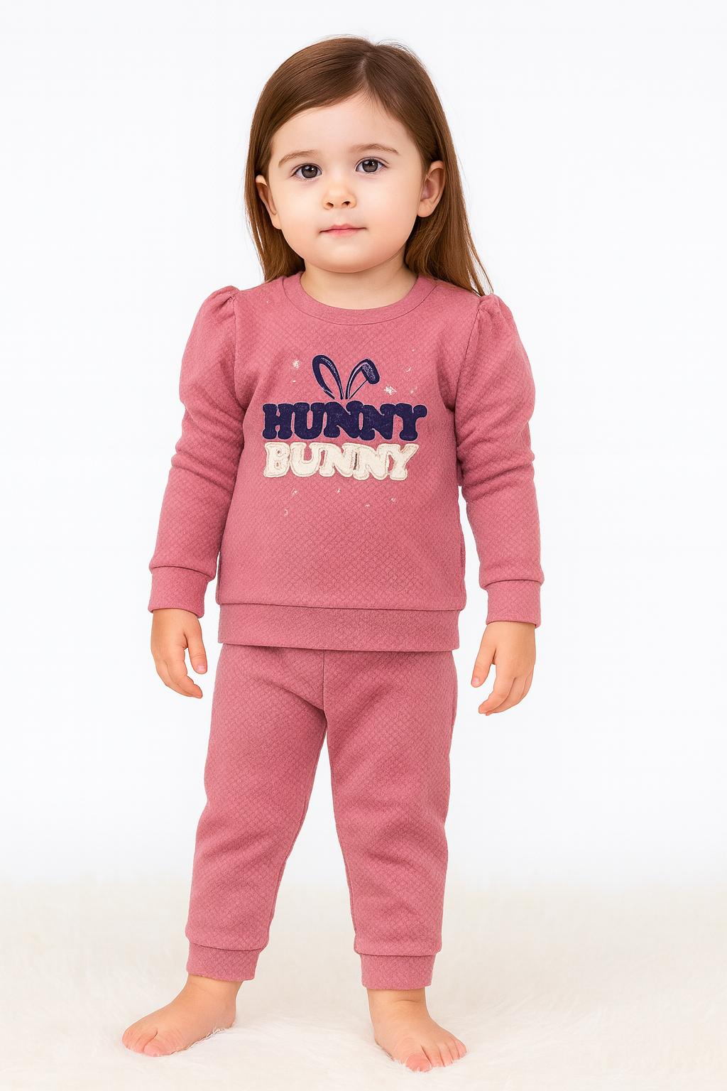 Girls Full Sleeve Suit 2 Pcs (5198)