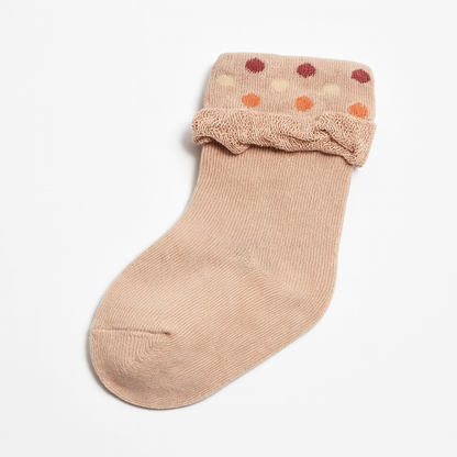 Pack of 3 Polka Dot Infant Socks (008)