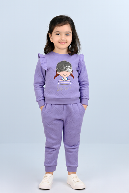 Girls Full Sleeve Suit (5204)