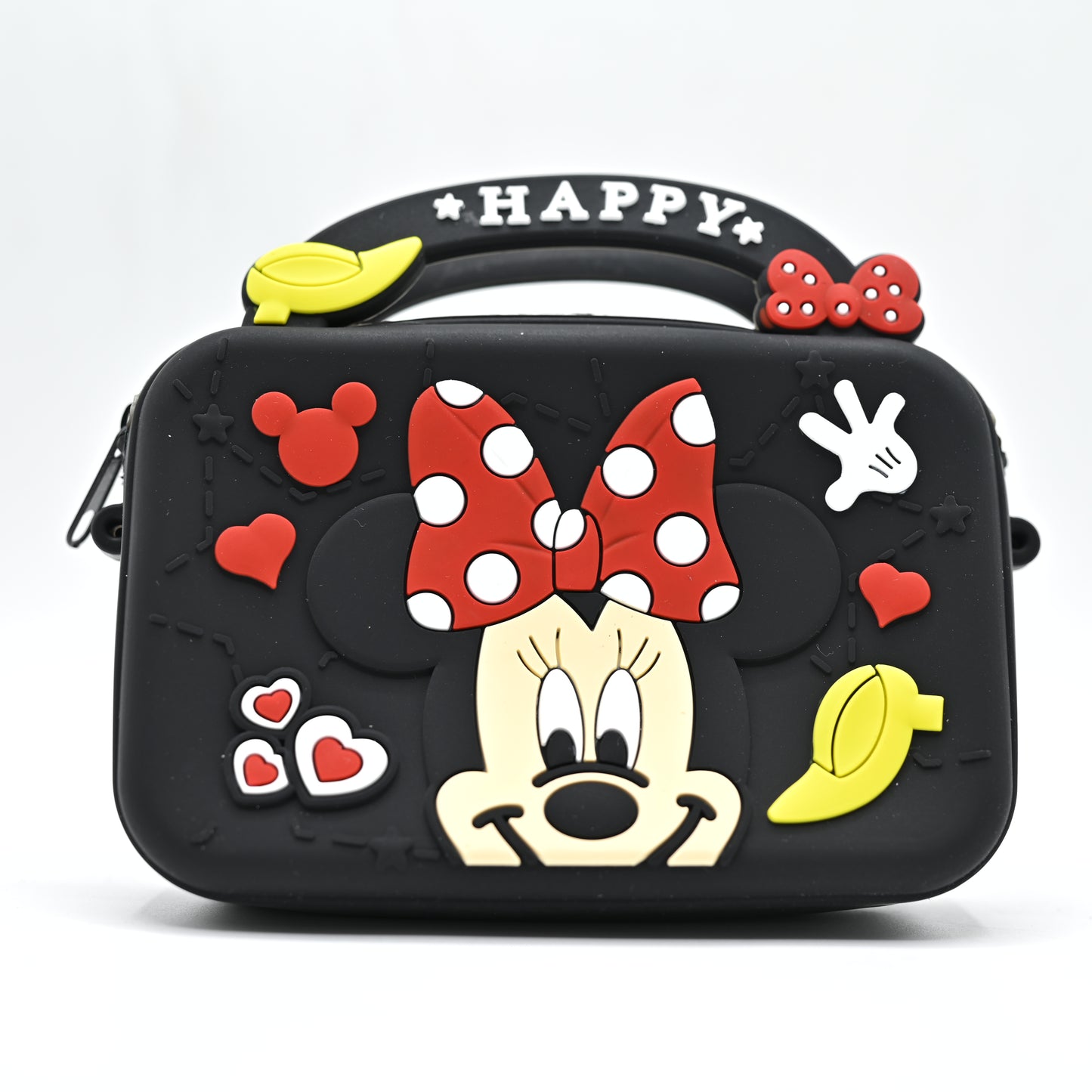 Cute Minnie Mouse Cartoon Kids Silicone Handbag (JB-08)