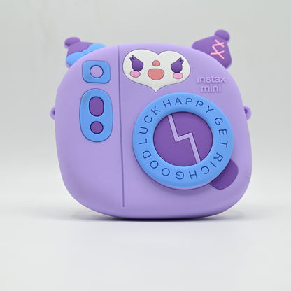 Cute Cartoon Silicone Instax Mini Camera Bag