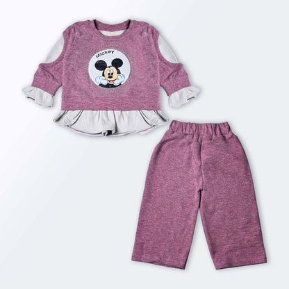 Girls Full Sleeve Suit 2-Pcs Set (5200)