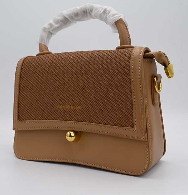 Women Shoulder Bag Fashion & Bag (Brown)