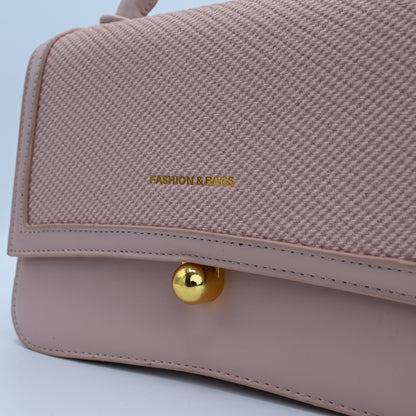 Women Shoulder Bag Fashion & Bag (Pink)
