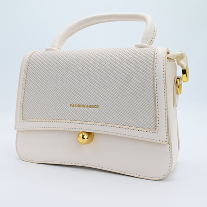 Women Shoulder Bag Fashion & Bag (White)
