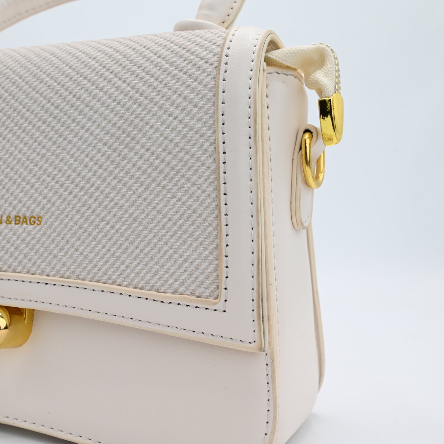 Women Shoulder Bag Fashion & Bag (White)