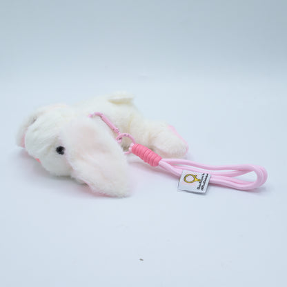 Fluffy Bear Plush Keychain