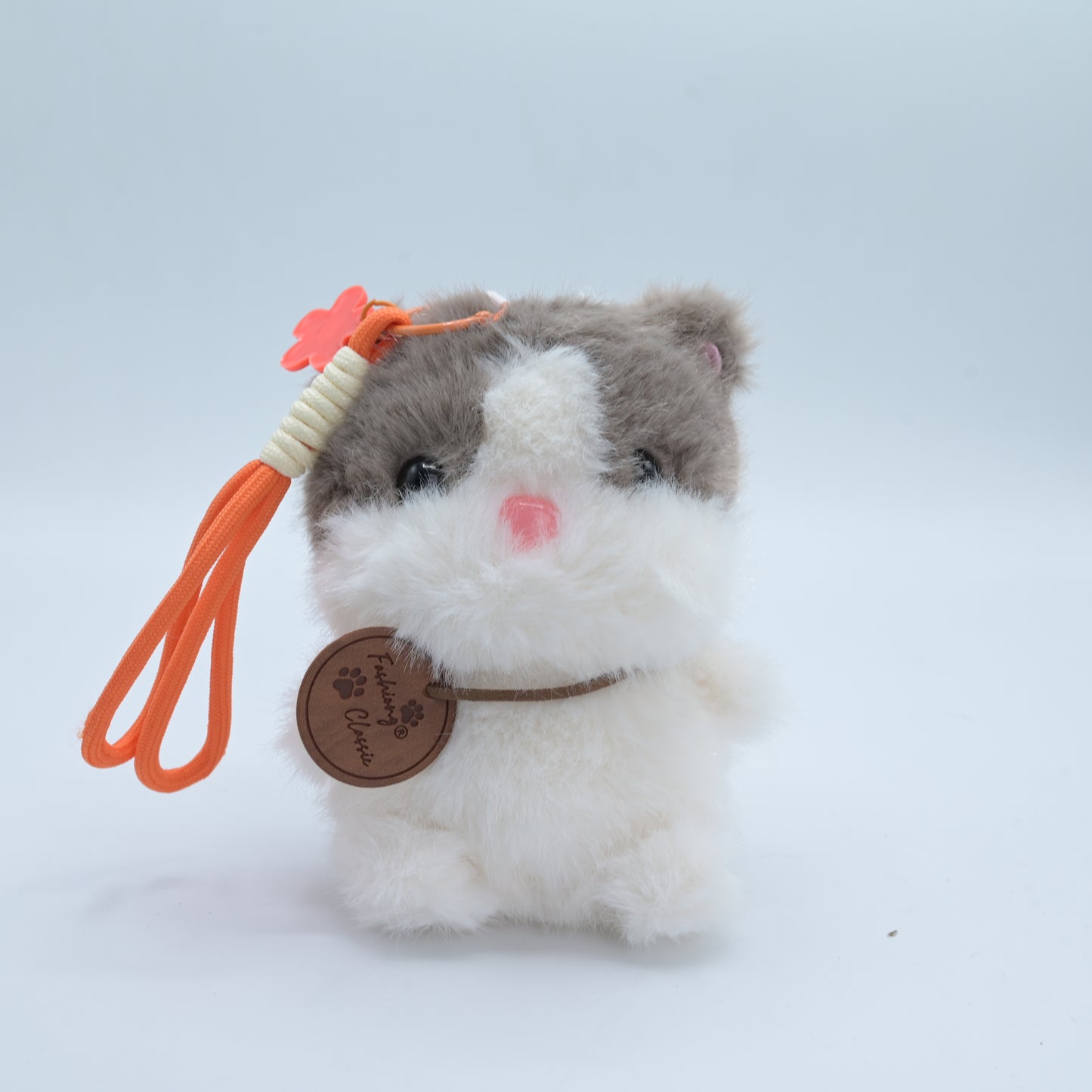 Fluffy Bear Plush Keychain