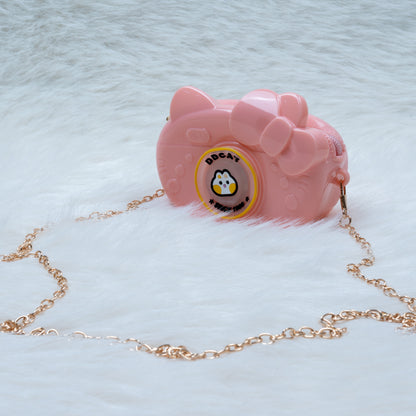 Chic & Playful: Cartoon Shoulder Bag for Girls