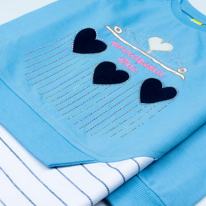 Girls Full Sleeve Sweatshirt (5181/2)