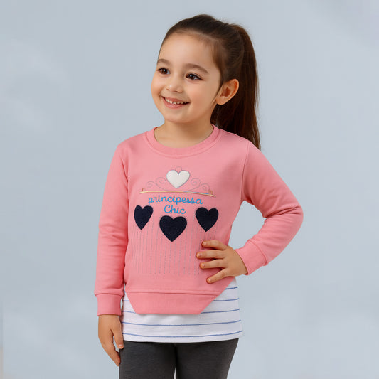 Girls Full Sleeve Sweatshirt (5181/2)