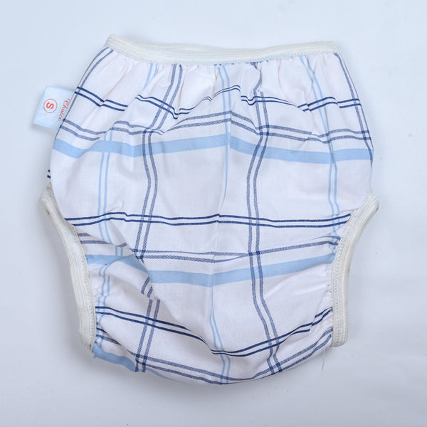 Infant Unisex Panty Pamper (White/Blue)