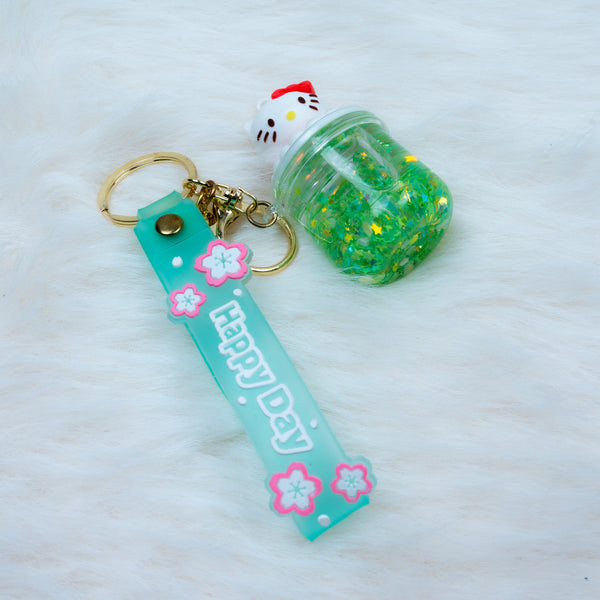 'Bold Block' Structured Satchel Handbag Keychain (013)