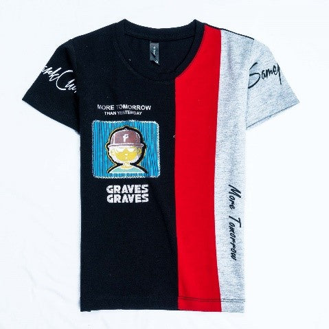 Boys Half Sleeve T-Shirt (6172)