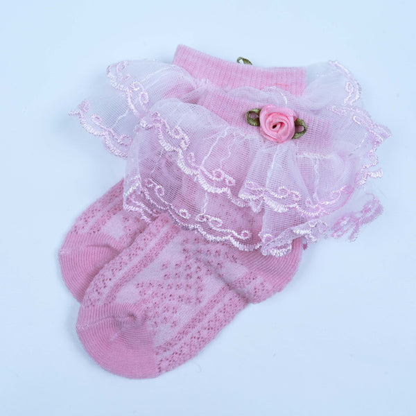 Ruffled Baby Booties (Socks) (006)