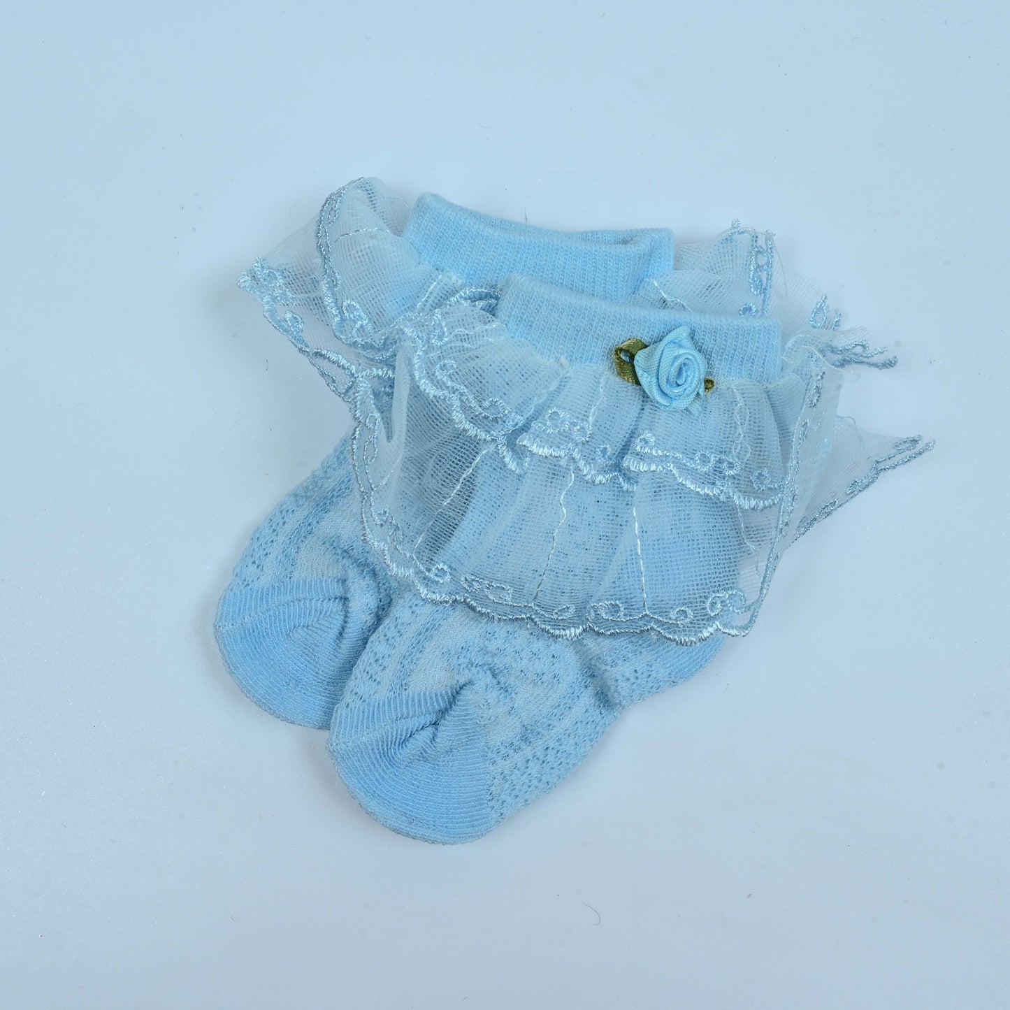 Ruffled Baby Booties (Socks) (006)