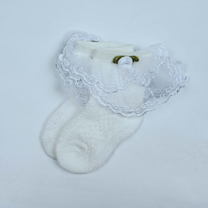 Ruffled Baby Booties (Socks) (006)
