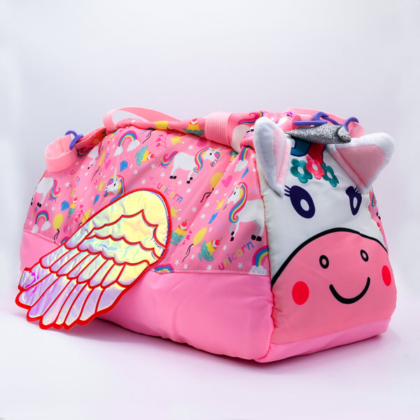 Magical Unicorn Kids Travel & Storage Bag – Pink