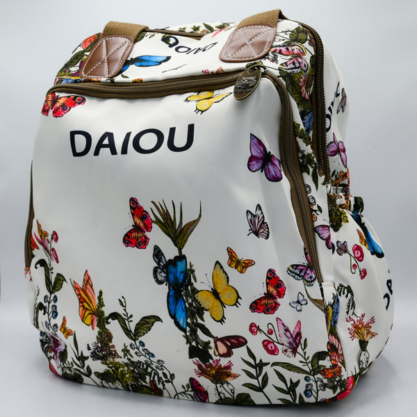 Floral Butterfly Travel & Storage Backpack