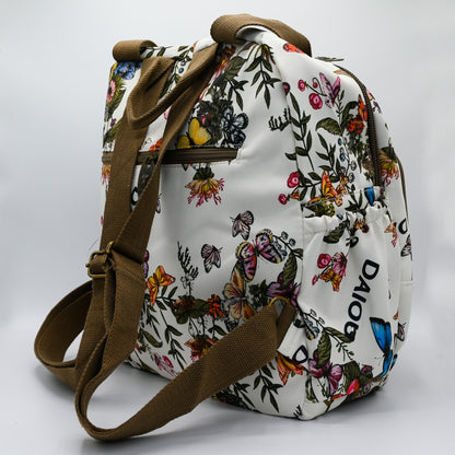 Floral Butterfly Travel & Storage Backpack