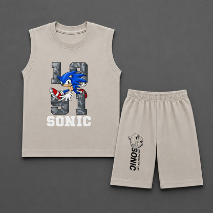 Sonic 91 Boys Summer Outfit Set EG-283