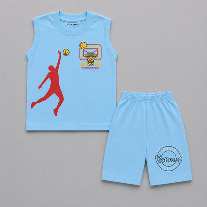 Kids Basketball Sports Co-Ord Set EB-282