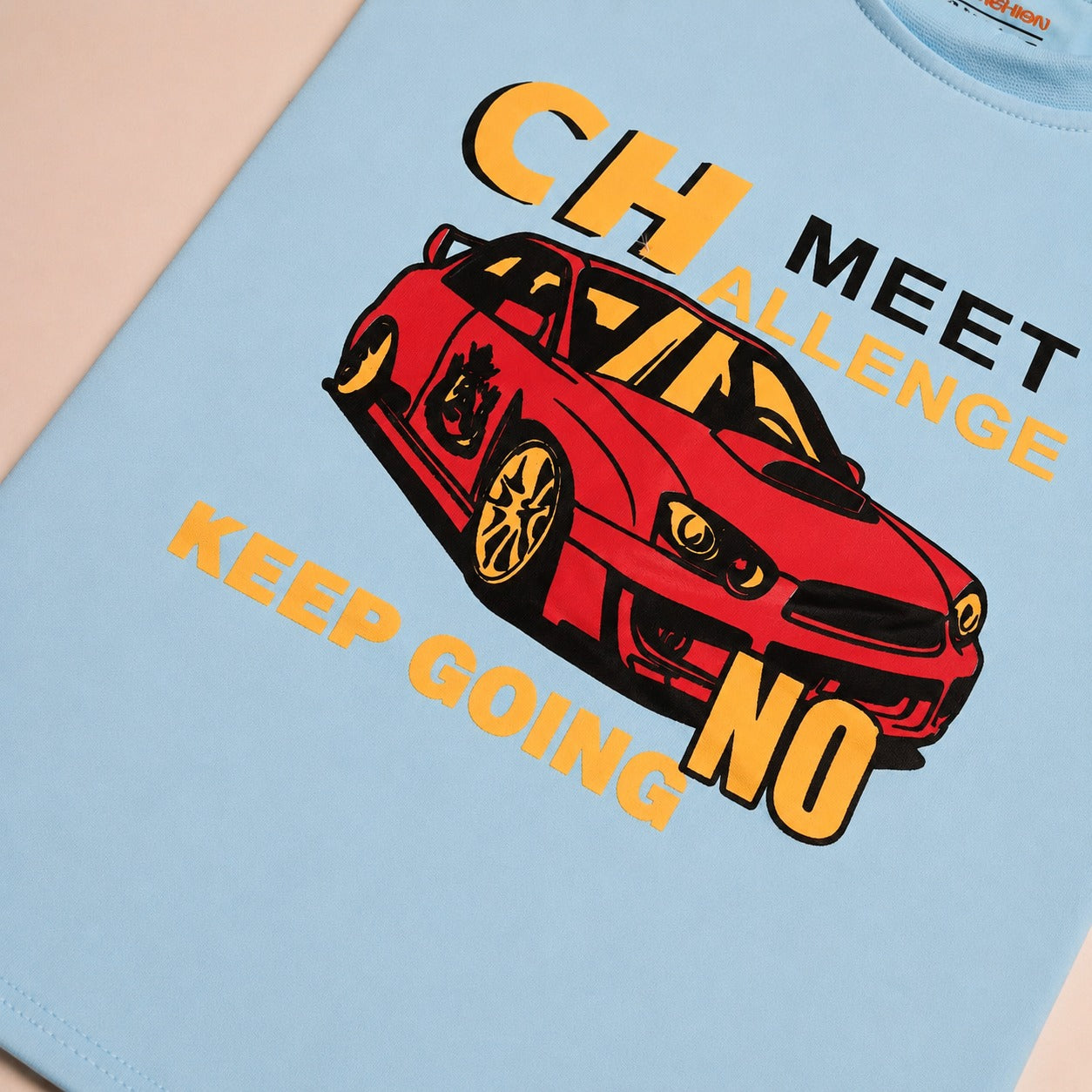 Kids Car Graphic Summer Co-Ord Set EB-284