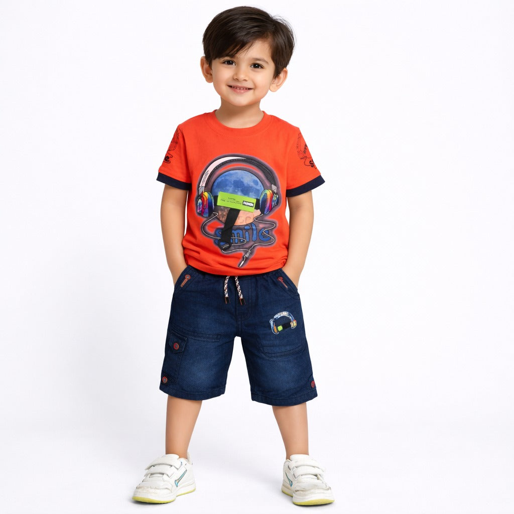 Boys Half Sleeve Suit (JB-1873)