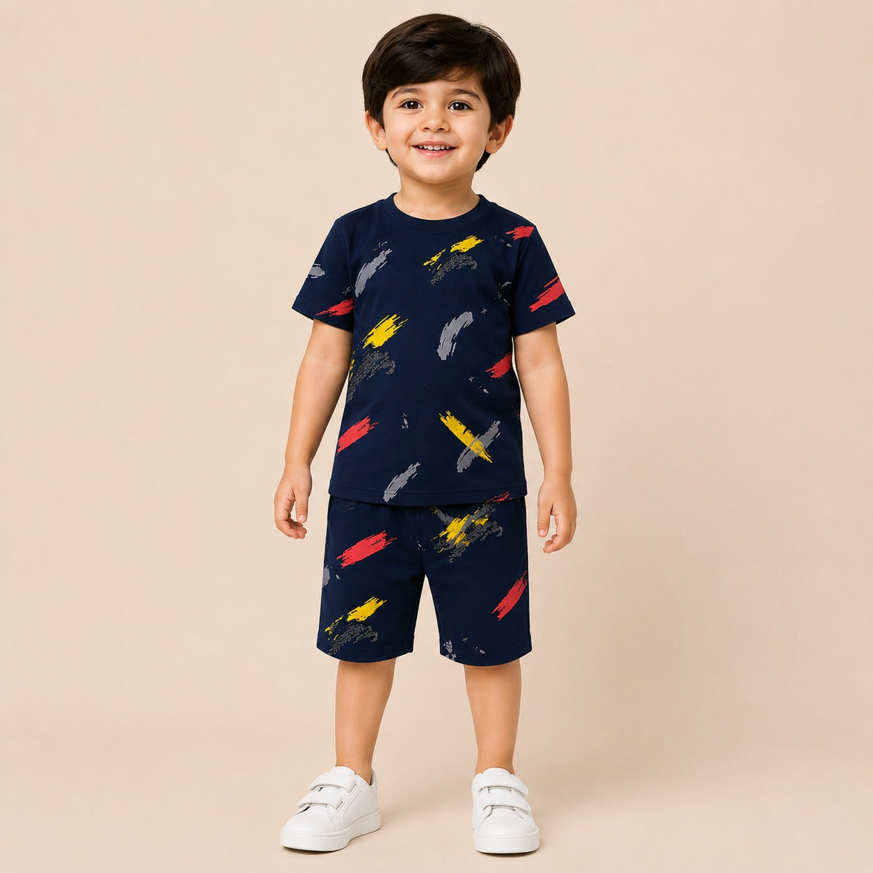 Kids Printed Summer Co-Ord Set  (EB-298)