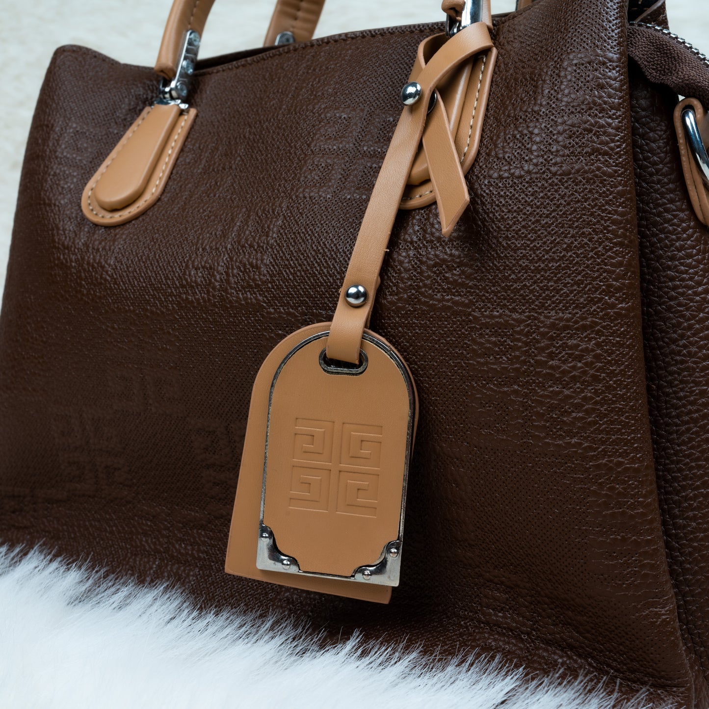 Stylish Leather Bags For Women (Dark Brown)