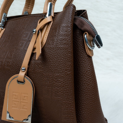 Stylish Leather Bags For Women (Dark Brown)