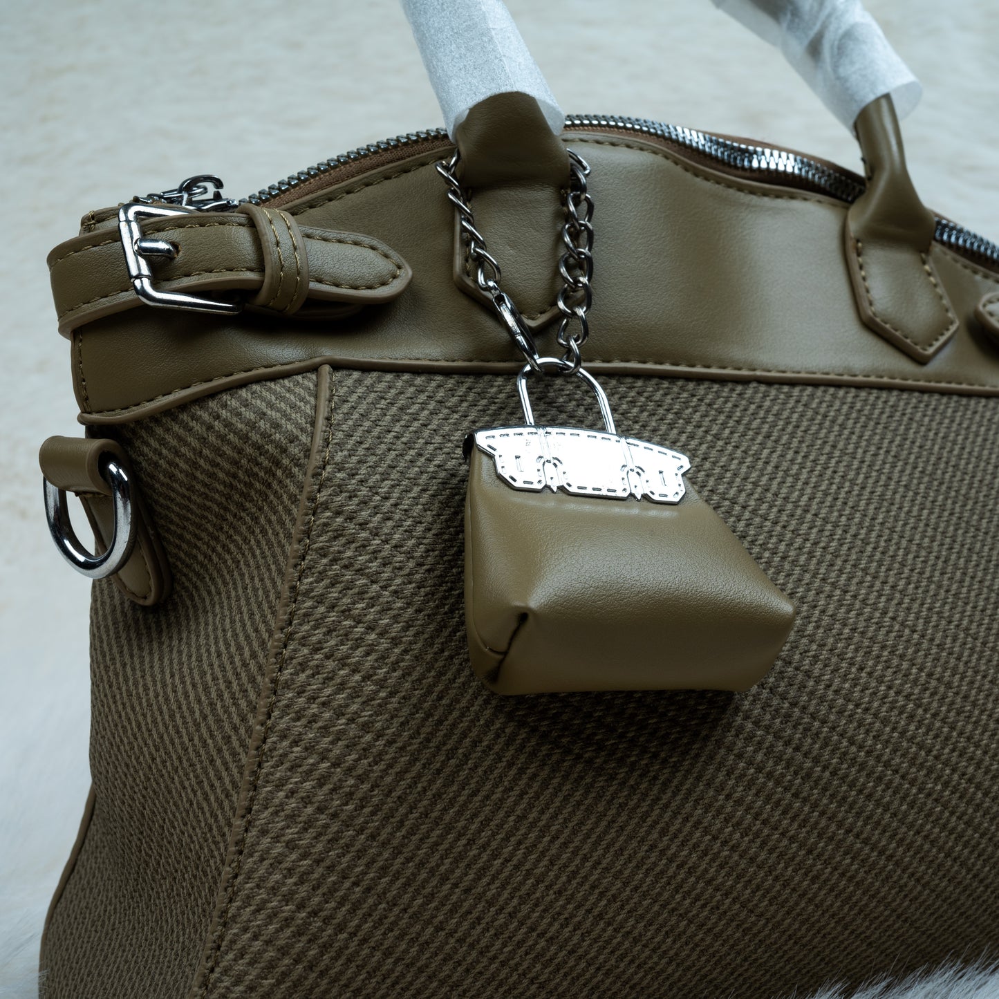 Women Shoulder Bag (Dark Green)