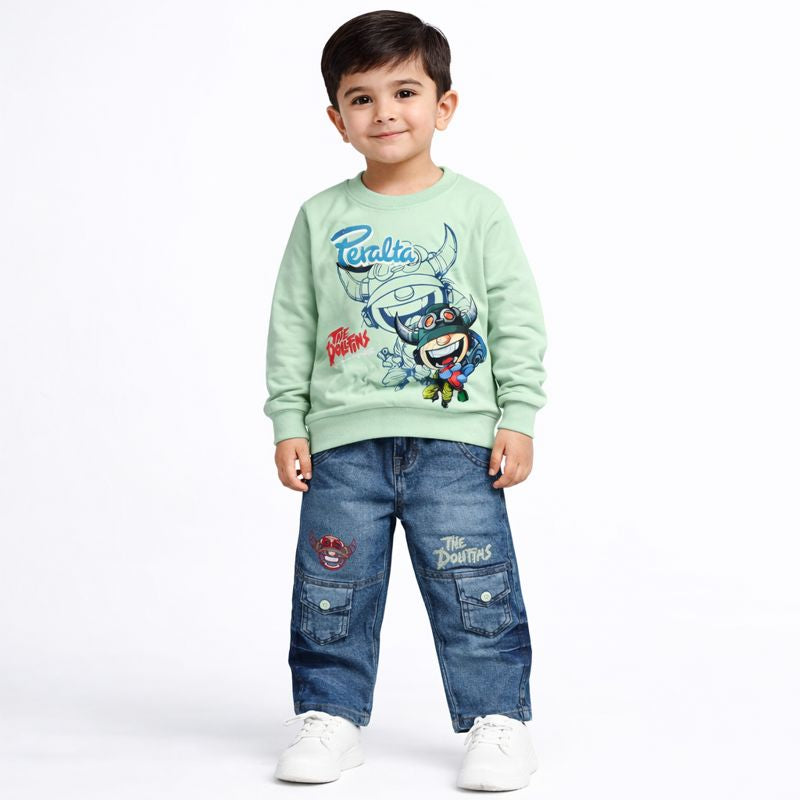 Boys Full Sleeve Suit (JB-1832)