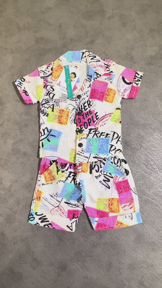 Infant Premium Kids Summer Co-Ord Set EB (258)