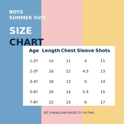 Boys Pack of 3 Suit Set (JB-EB01)